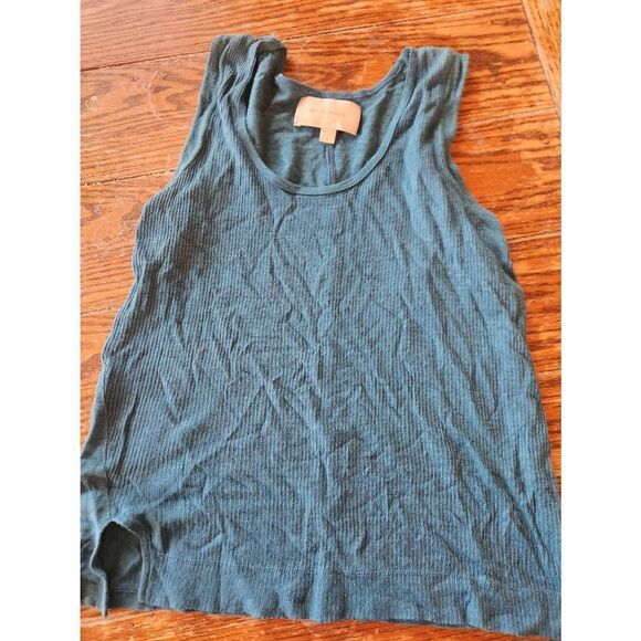 Brochu Walker Blue sleeveless tank sz Small - Picture 1 of 3